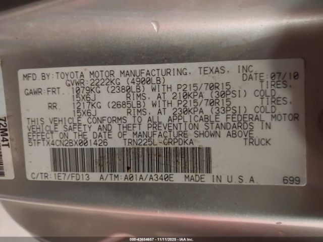 Toyota Tacoma Image 17