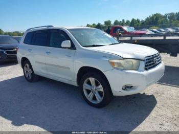  Salvage Toyota Highlander