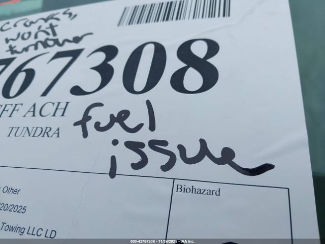 Toyota Tundra Sr5 5.7l V8 Image 8