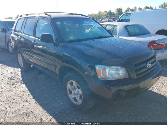  Salvage Toyota Highlander