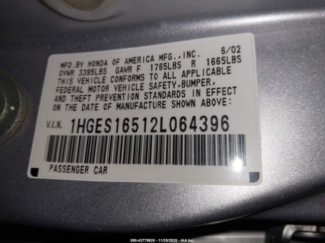 Honda Civic Lx Image 2