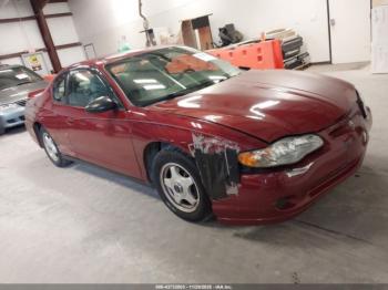  Salvage Chevrolet Monte Carlo