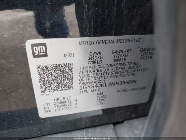 Cadillac Escalade 4wd Luxury Image 16