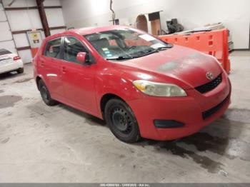  Salvage Toyota Matrix