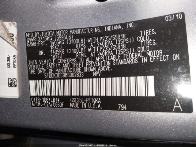 Toyota Sienna Xle Image 9