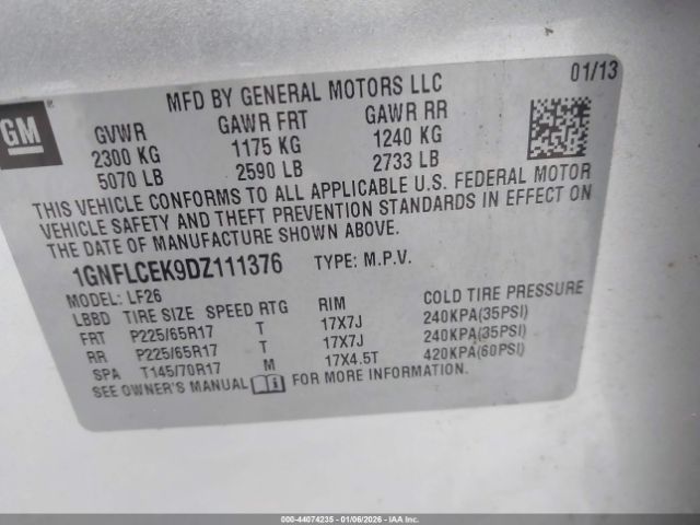 Chevrolet Equinox Ls Image 9
