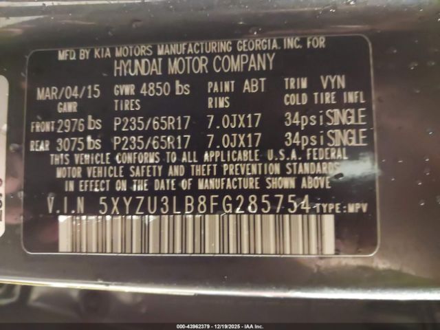 Hyundai SANTA FE 2.4l Image 7