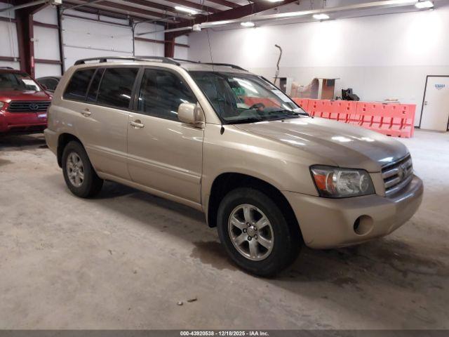  Salvage Toyota Highlander