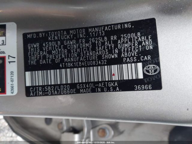 Toyota Avalon Xle Image 6