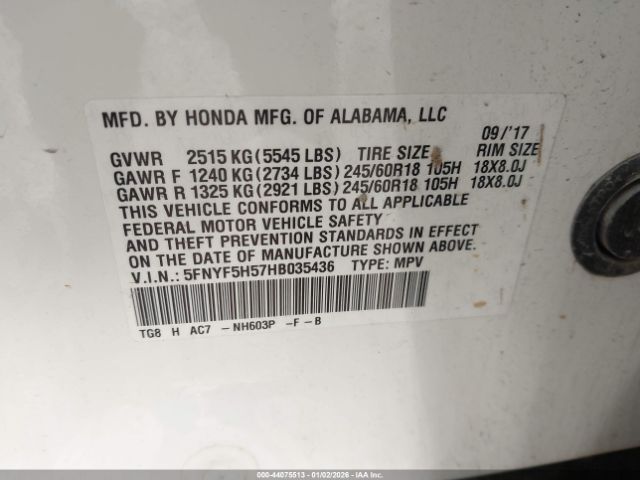 Honda Pilot Ex-l Image 4