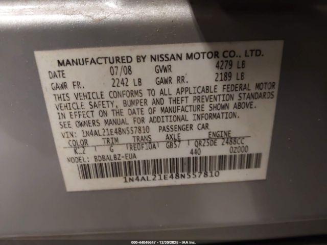 Nissan Altima 2.5 S Image 10