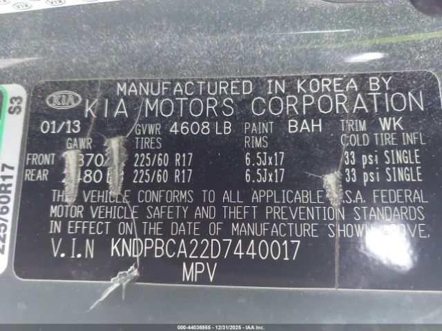 Kia Sportage Lx Image 7