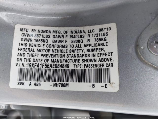 Honda Civic Lx Image 11