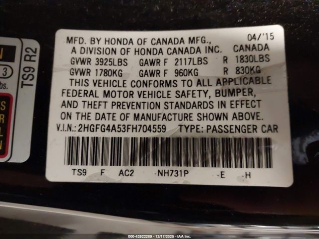 Honda Civic Si Image 19